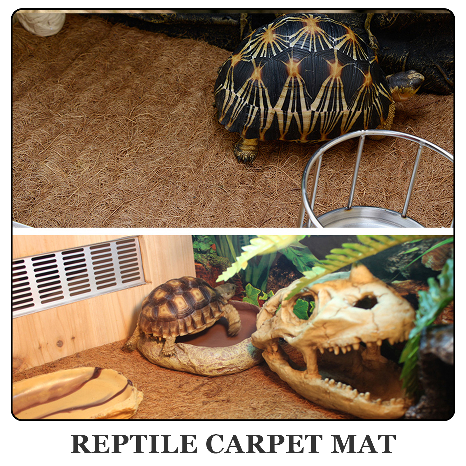 Coconut Fiber Mat 0 5x2m Repti – обзор и цена Substrate Coconut Fiber