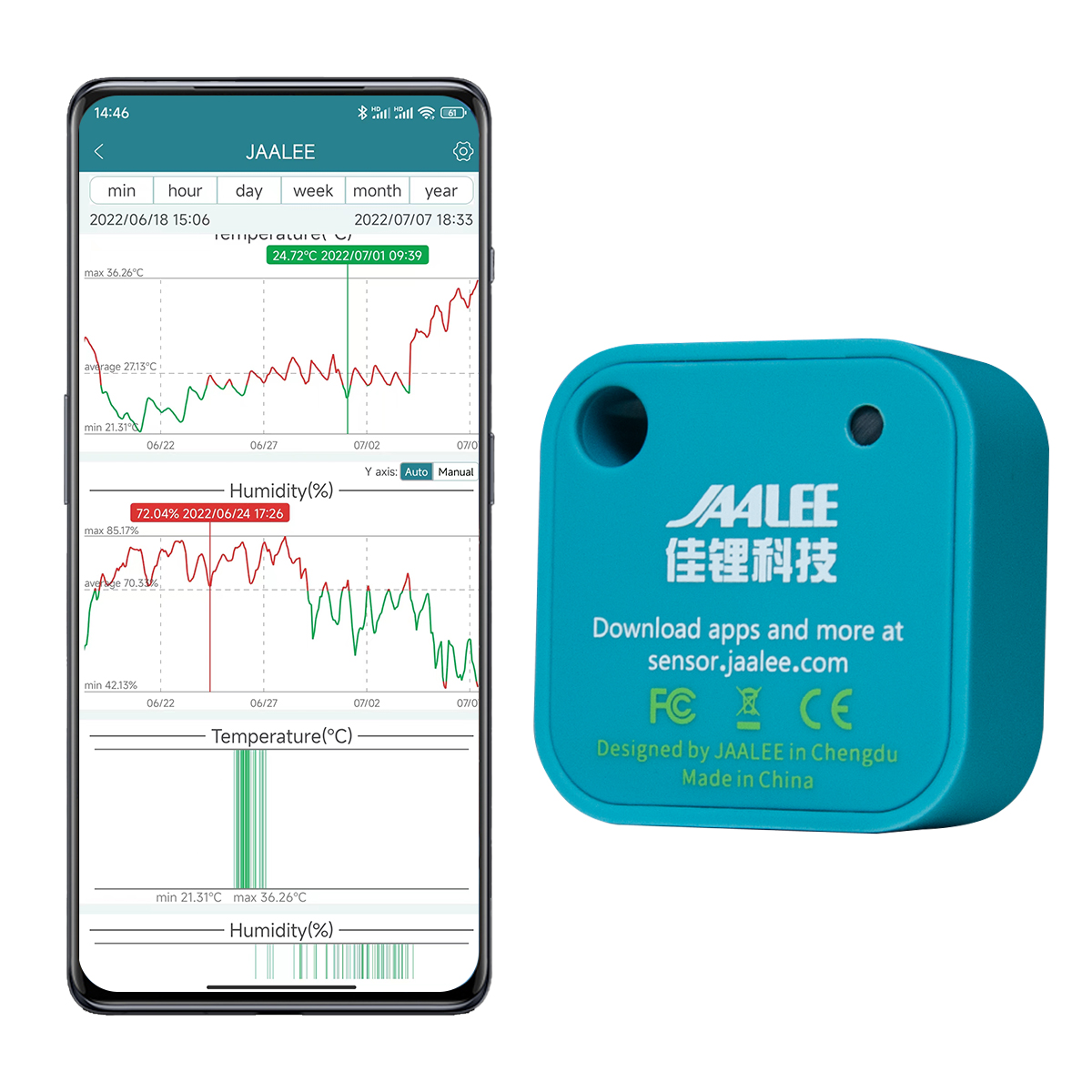 jaalee JHT Temperature/Humidit – обзор и цена Digital Hygrometer Probe