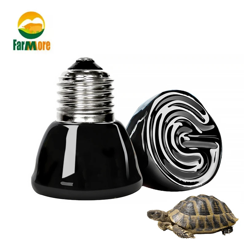 25/50/75/100W E27 Black Infrar – обзор и цена Ceramic Heat Emitter