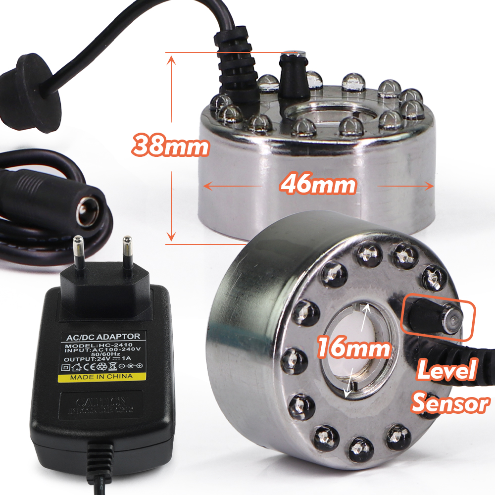 Ultrasonic Mist Maker Fogger w – обзор и цена Terrarium Fogger Ultrasonic