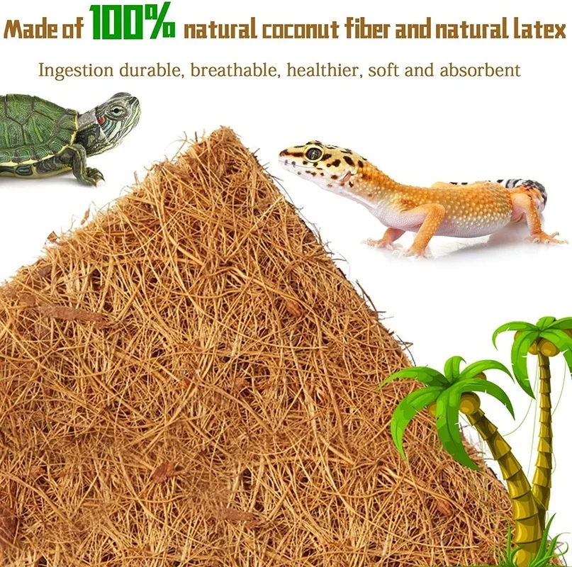 Reptile Carpet Natural Coconut – обзор и цена Substrate Coconut Fiber