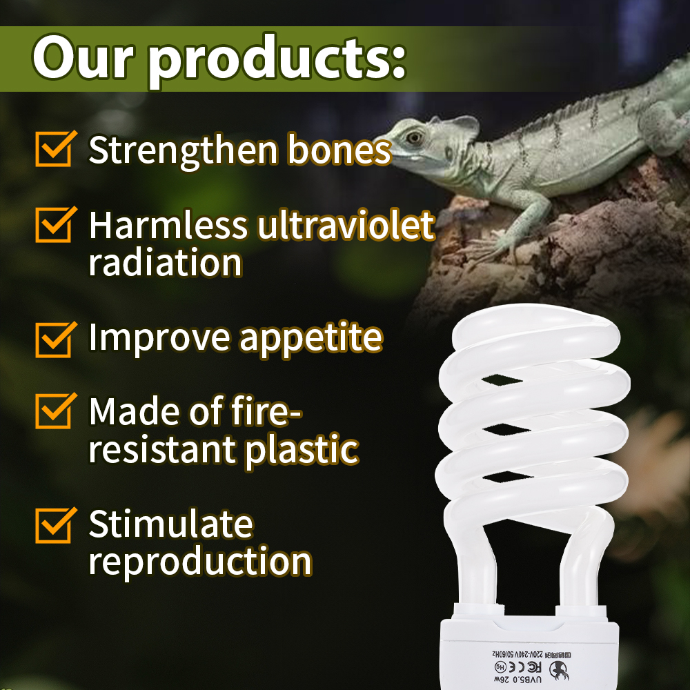 26W Pet Box Lamp Calcium Suppl – обзор и цена Calcium Powder Reptile