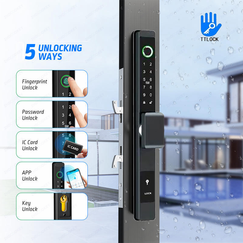 ZHDCOOKEY Biometric Digital Do – обзор и цена Glass Door Hinge