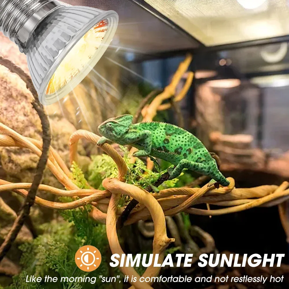 25/50/75W UVB Reptile Lamp Bul – обзор и цена Calcium Powder Reptile
