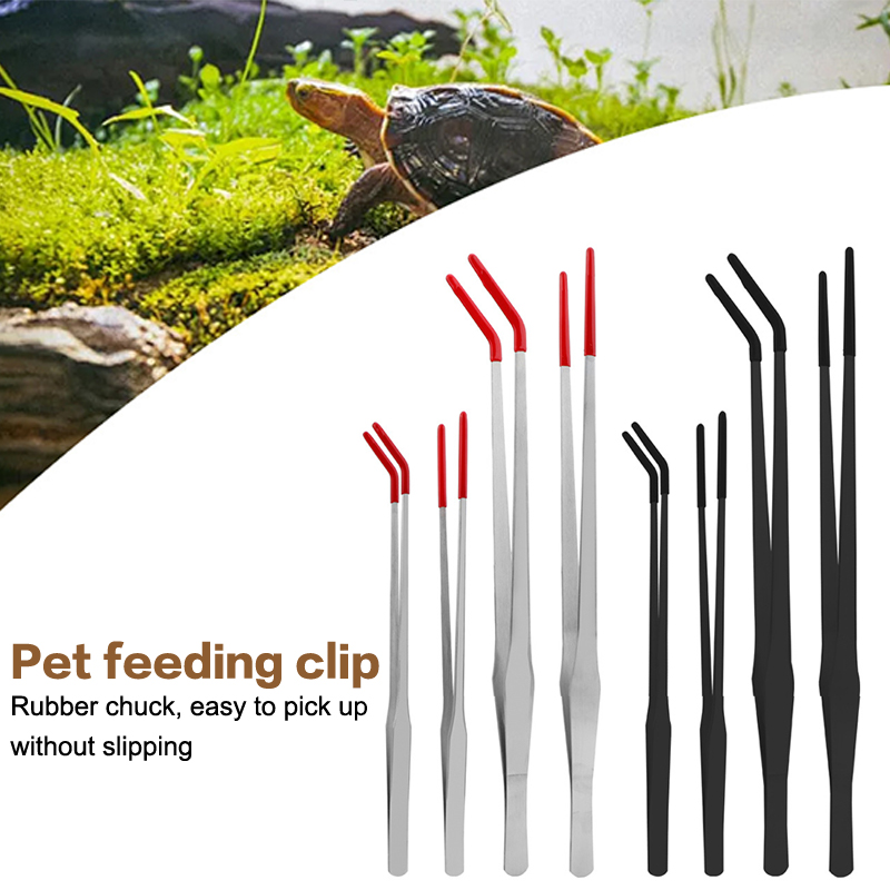 Stainless Steel Reptile Feedin – обзор и цена Feeding Tong Stainless