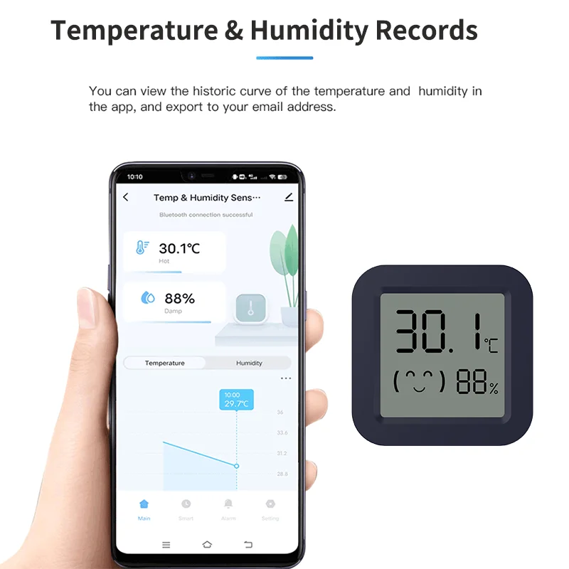 BT Temperature Humidity Sensor – обзор и цена Digital Hygrometer Probe
