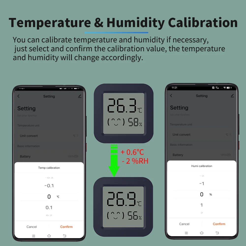 BT Temperature Humidity Sensor – обзор и цена Digital Hygrometer Probe