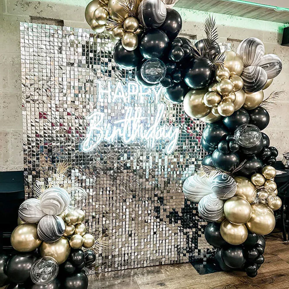 Silver Sequin Wall Backdrop Pa – обзор и цена Pvc Panel Background