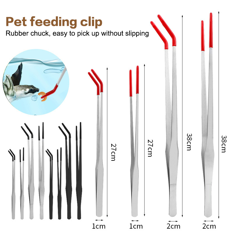 Hot Stainless Steel Reptile Wi – обзор и цена Feeding Tong Stainless